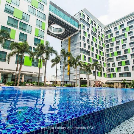 Republic Apartments Saigon Airport Ho Chi Minh-staden Exteriör bild