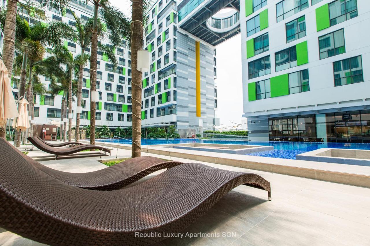Republic Apartments Saigon Airport Ho Chi Minh-staden Exteriör bild