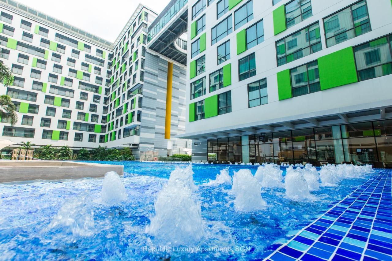 Republic Apartments Saigon Airport Ho Chi Minh-staden Exteriör bild