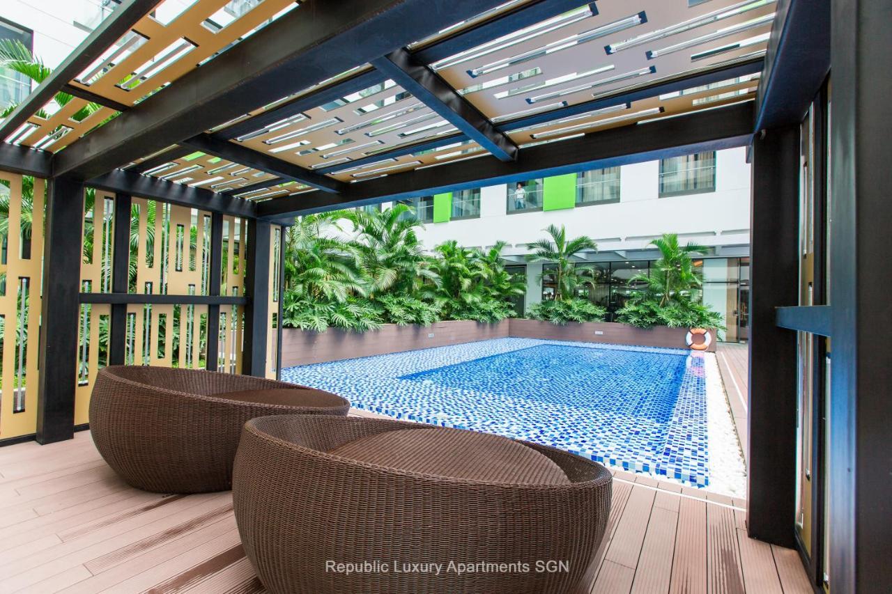 Republic Apartments Saigon Airport Ho Chi Minh-staden Exteriör bild