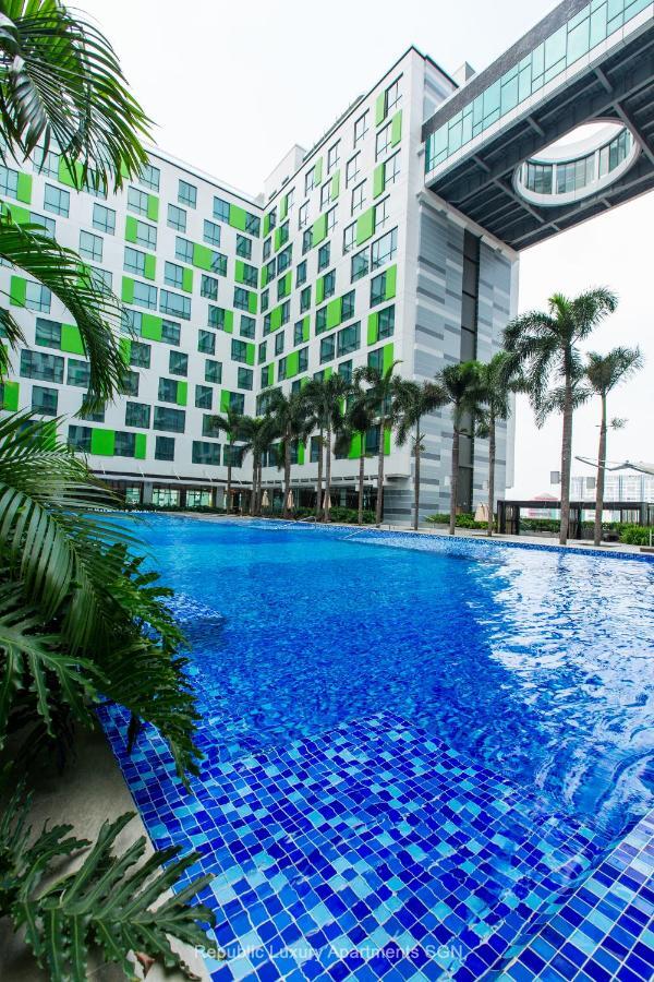Republic Apartments Saigon Airport Ho Chi Minh-staden Exteriör bild
